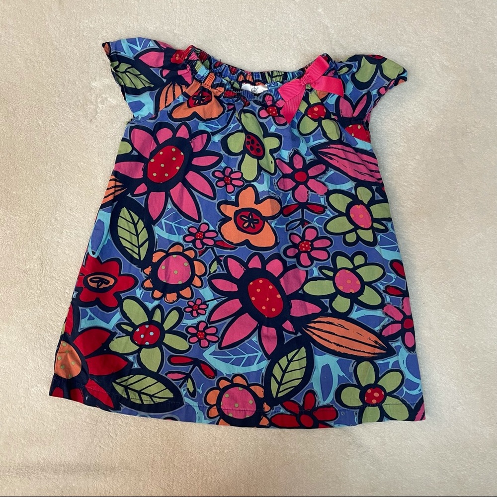 Hanna Andersson Floral Infant Dress